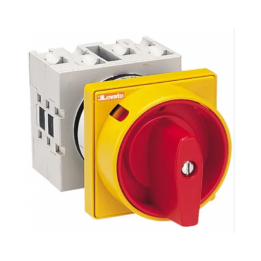 Lovato OMNI-LV-0000384 GX32 32A Rotary Cam ON/OFF Switches (0-1) c/w padlockable Handle - 4P