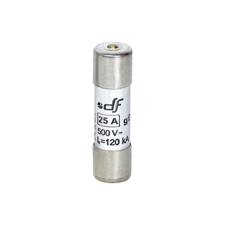 DF SU-FB07-ELC-002 10x38mm 600VDC Cylindrical Fuse - 25