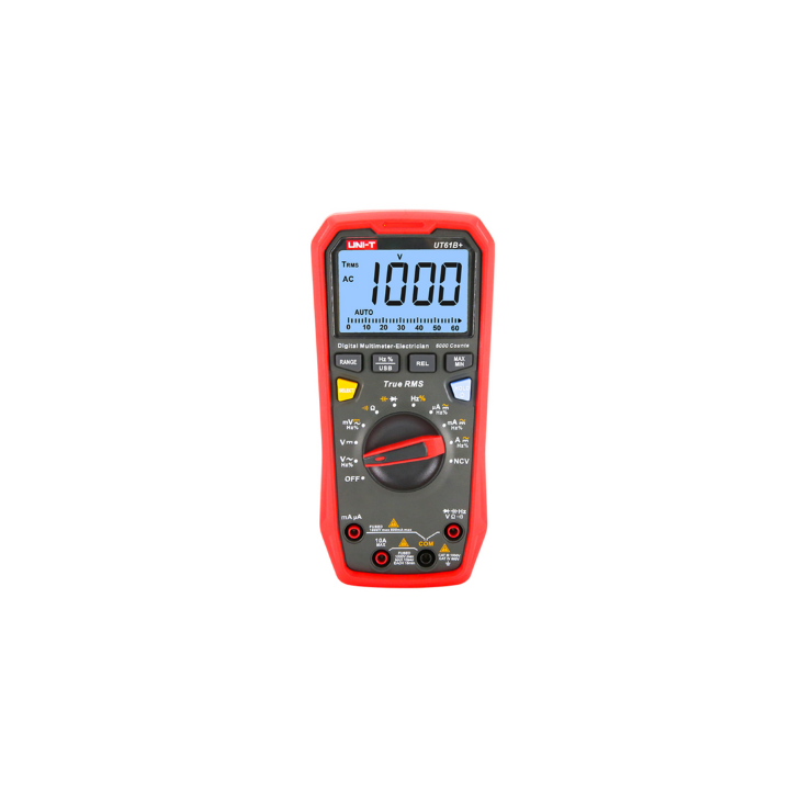 Uni-T ST-SHO02-UNI-025 UT61B+ 1000V Professional Digital Multimeter