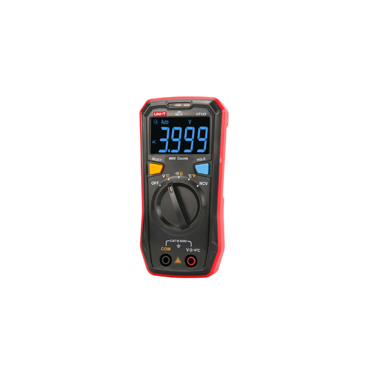 Uni-T UT123 600V AC/DC HOUSEHOLD MULTIMETER