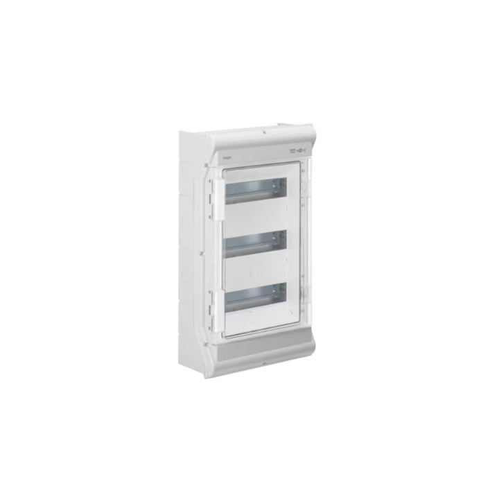 Hager VE312SN 3x12Way Surface DB BOARD IP65