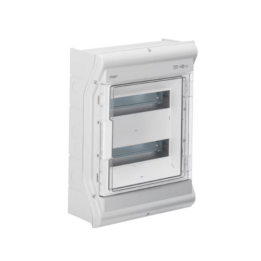 Hager VE212SN 2X12Way Surface DB BOARD IP65
