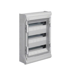 Hager VE318L 3x18Way Surface DB BOARD IP55