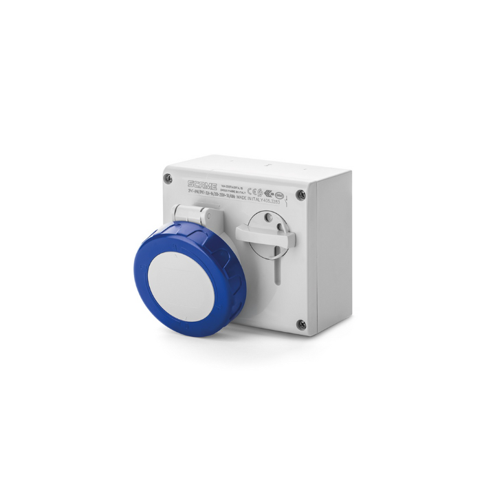 Scame BE-SCA-0000086 505.3283 32A 3P CEE Socket
