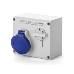 Scame SU-CH06-SCA-001 500.1683 16A 3P CEE Socket