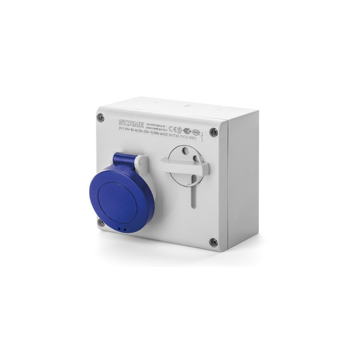 Scame SU-CH06-SCA-001 500.1683 16A 3P CEE Socket
