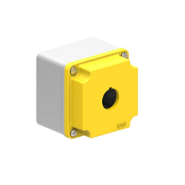 Lovato OMNI-LV-LPZM1A5 LPZM1A5 1 Hole Metal Enclosure Yellow
