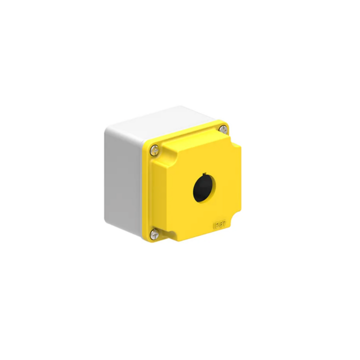 Lovato OMNI-LV-LPZM1A5 LPZM1A5 1 Hole Metal Enclosure Yellow