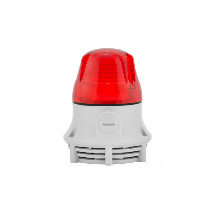 Sirena BE-ELC-0001326 38653 Red Surface Mount Signaling + Audible Beacon 90-240VAC