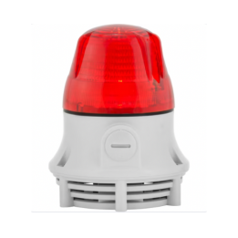 Sirena BE-ELC-0000175 38633 Red Surface Mount Signaling + Audible Beacon 12-24VAC/DC