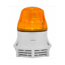 Sirena BE-ELC-0001316 38632 Amber Surface Mount Signaling + Audible Beacon 12-24VAC/DC