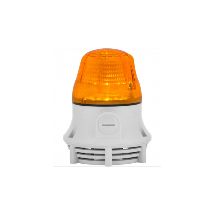 Sirena BE-ELC-0001316 38632 Amber Surface Mount Signaling + Audible Beacon 12-24VAC/DC