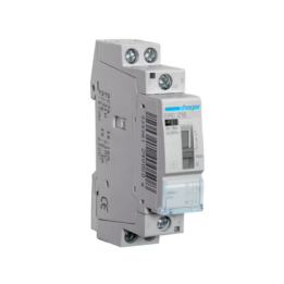 Hager ERC218 16A 230V 1NO+1NC CONTACTOR c/w MANUAL OVERRIDE