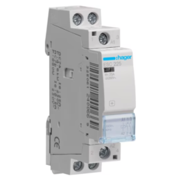 Hager ESC227 25A 230VAC 1NO+1NC Modular Standard Contactor