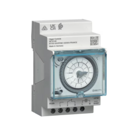 Hager EHN171 7Day Analog Timer with 120hr Time Reserve