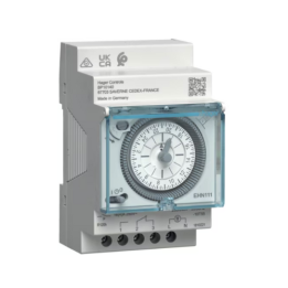 Hager EHN111 24Hour Analog Timer with 120hrs Reserve