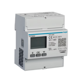 Hager ECP380D 80A 3P KWH METER DIRECT