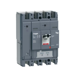 Hager HMJ401DR 252-400A 4P 50kA Adj. Moulded Case Circuit Breaker