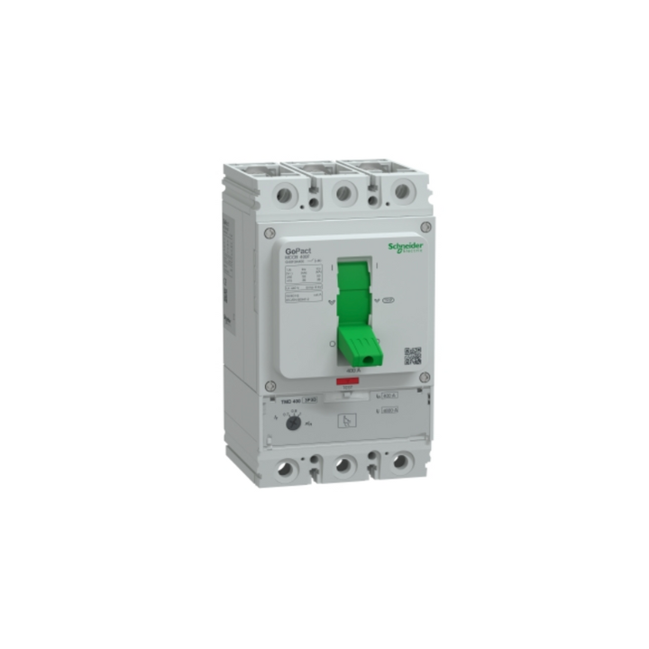 Schneider G40F3A400 GO MCCB 400F 3P3D 400A ADJ 36KA