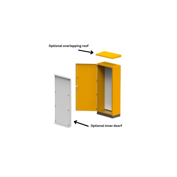 Van Wyk's BE-VAN-0000019 Floor Standing Panel 1400x600x400mm FW14-6-4