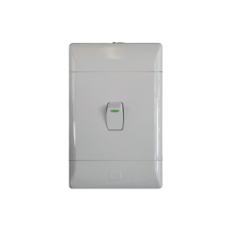 CBI L121-P 1 Lever 2 Way 2x4 White Light Switch - CBI Range