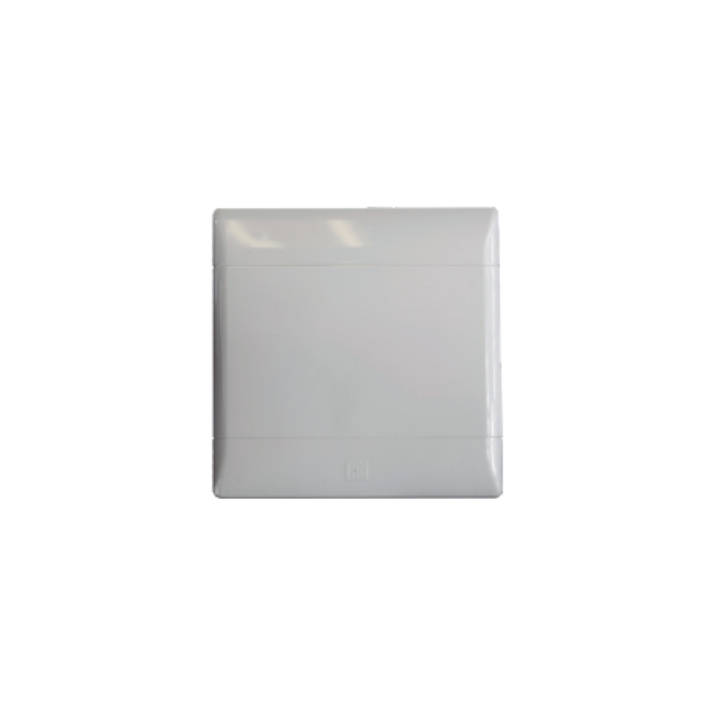 CBI BE-CBI-0000040 Blank White 4x4 Grid Plate G010-P