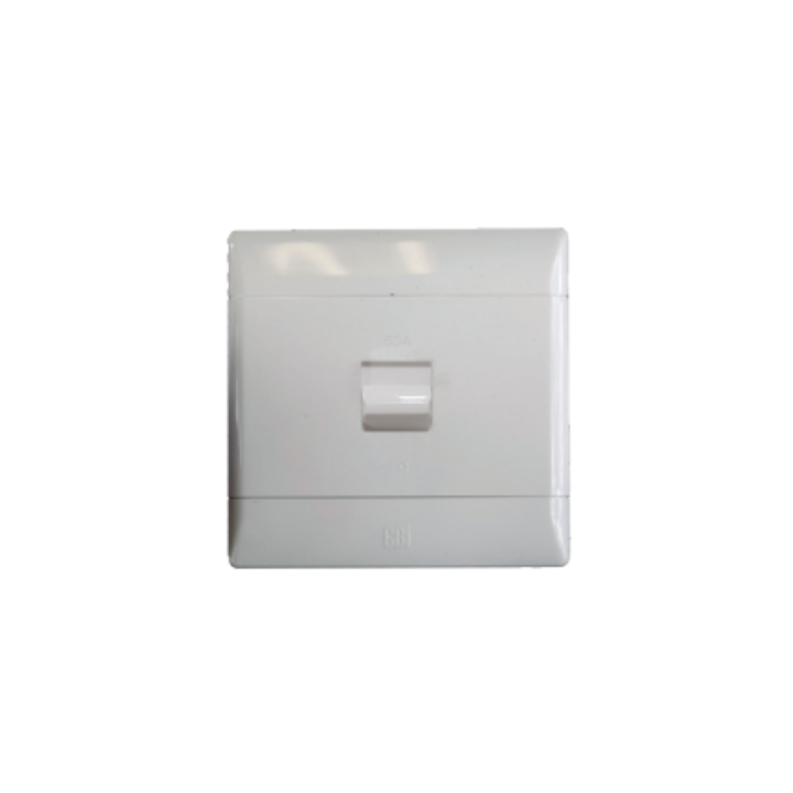 CBI ST-SHO13-CBI-011 Stove Isolator Switch Disconnectors 4 X 4 60A - Stove Isolator 3P White 60A