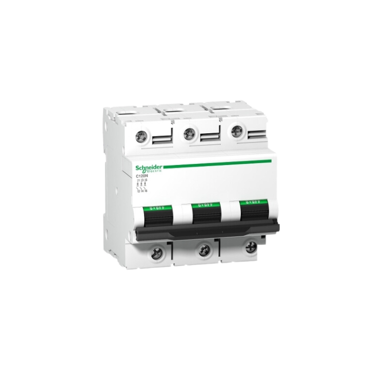 Schneider A9N18369 C120N 3P 125A 10KA C CURVE BREAKER