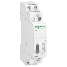 Schneider A9C30811/2 Impulse Relay iTL 1P 110VDC OR 2P 110VDC - 2P 2NO 16A