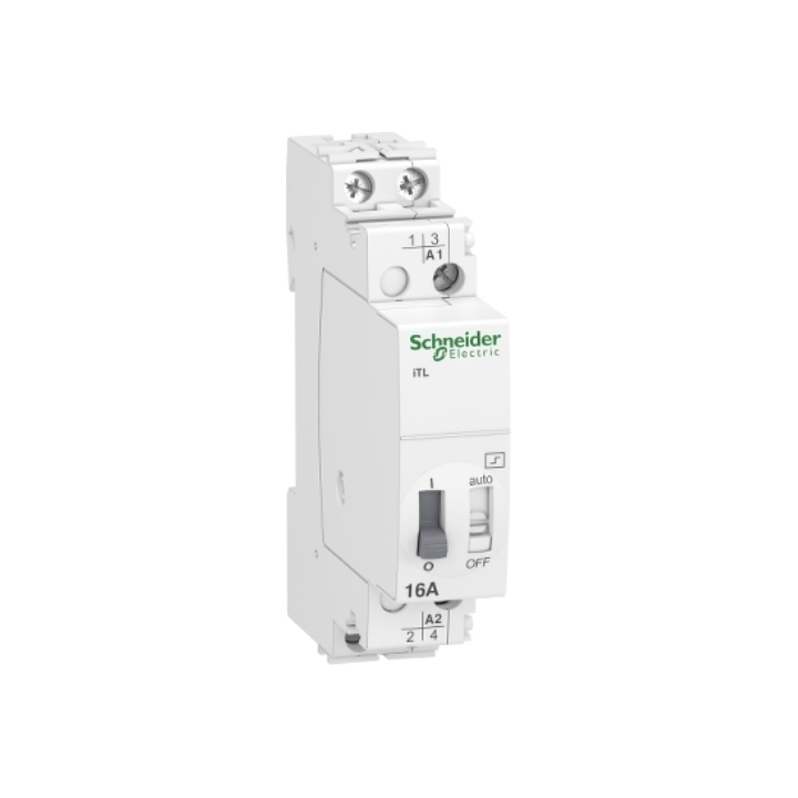 Schneider A9C30811/2 Impulse Relay iTL 1P 110VDC OR 2P 110VDC - 2P 2NO 16A