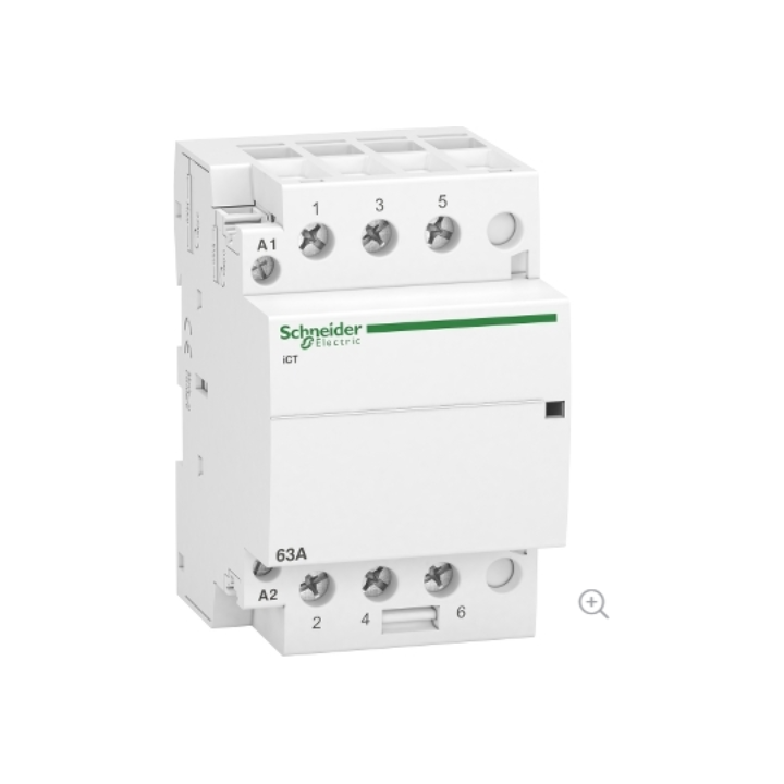 Schneider A9C20863 iCT 63A 3NO 220-240V 50Hz Contactor