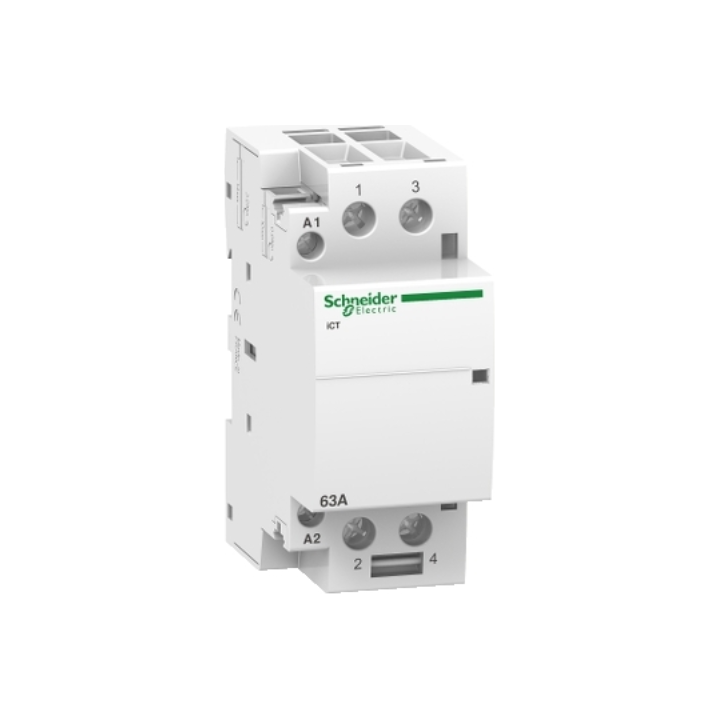 Schneider A9C20862 iCT 63A 2NO 220-240V 50Hz Contactor