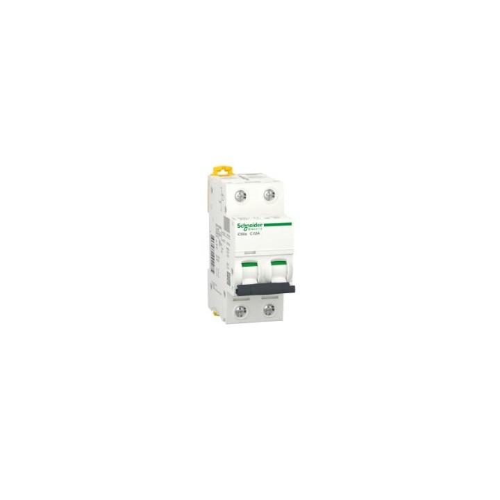 Schneider A9F64263 Acti9 iC60A 2P 63A C CURVE 5KA