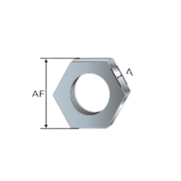 CCG BE-CCG-0000123 Locknut - CCG - 25mm 300902