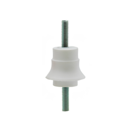 Allbro SU-GF02-ALL-004 GL-10-W 10MM DMC Insulator Male to Male - White