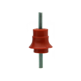 Allbro SU-GF02-ALL-003 GL-10-W 10MM DMC Insulator Male to Male - Red