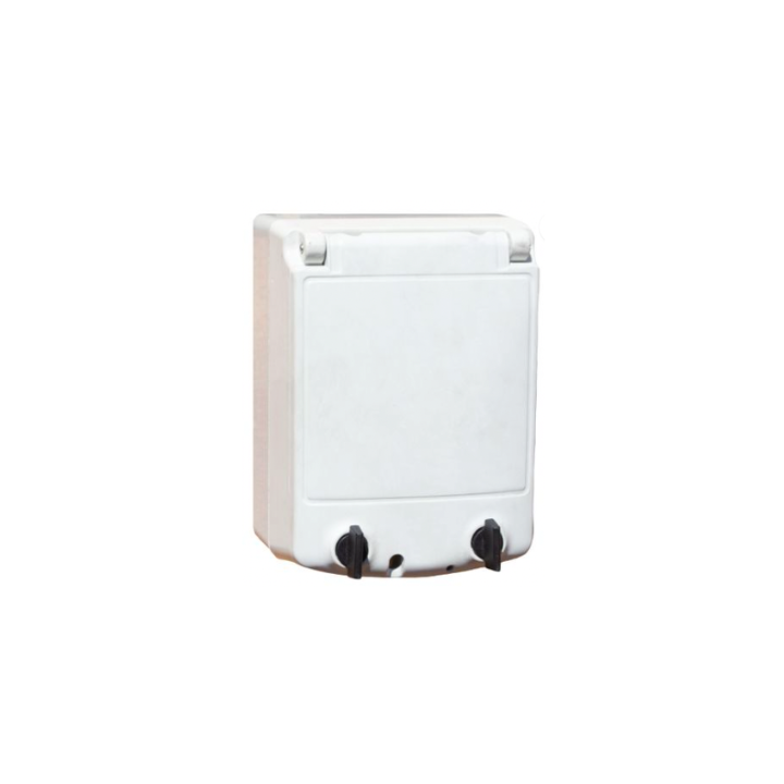 Allbro SU-HA04-ALL-003 PSO-2 Stealth Isolator 25A DP IP65 Box - PC Flap - Blue