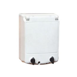 Allbro SU-HA04-ALL-002 PSO-2 Stealth Isolator 25A DP IP65 Box - GREY-GRP (Glass Reinforced Polyester)