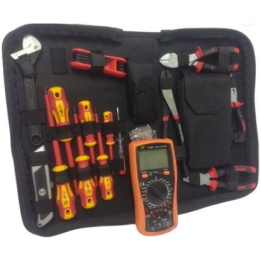 Hellermann ST-SHO01-HEL-018 ELECKT 16 Piece Electricians Tool Kit