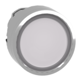 Schneider ZB4BW313 White LED Illuminated Push Button