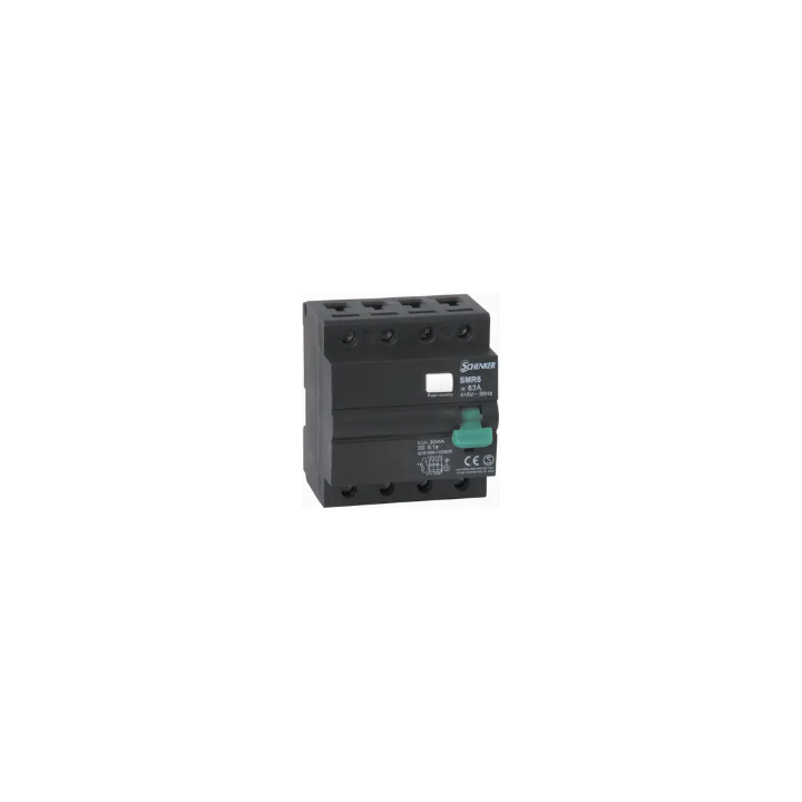 Schenker SMR6-463 63A 3P+N ELCB NO OVERLOAD