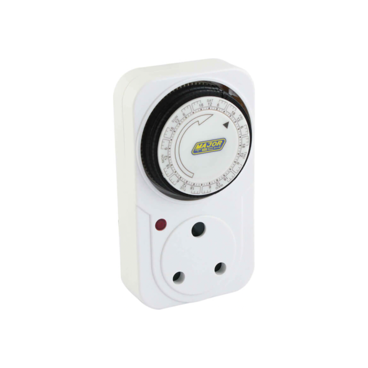 Major Tech MTD5 Weekly Analogue Timer 3500W