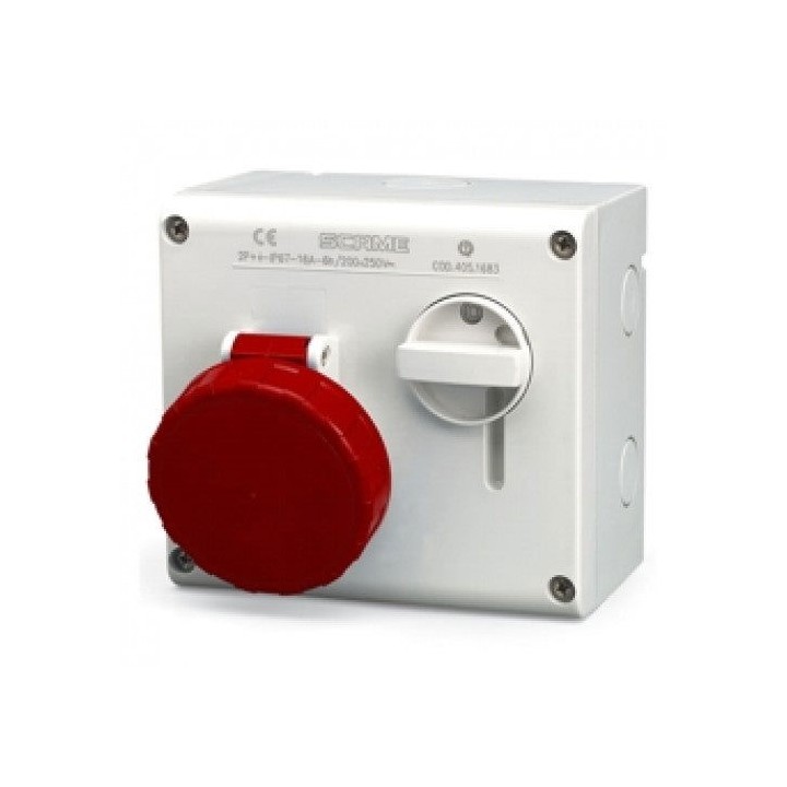 Scame SU-CH04-ELC-004 505.3287 32A 5P CEE Socket