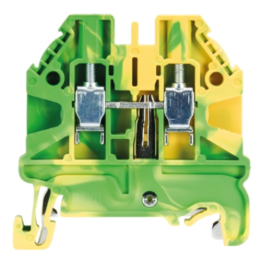 Wieland WT6PE 6MM Rail Mount Earth Terminal Block