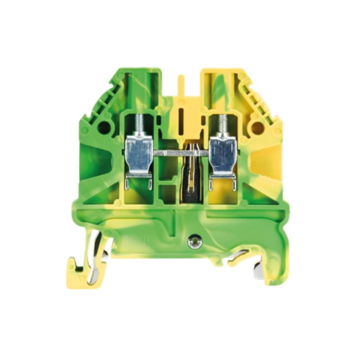 Wieland WT6PE 6MM Rail Mount Earth Terminal Block