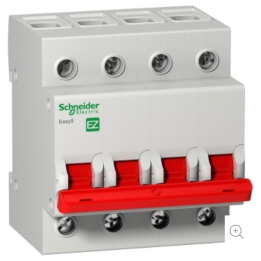 Schneider EZ9S16463 63A 4P 400V DIN Easy9 Switch Disconnector