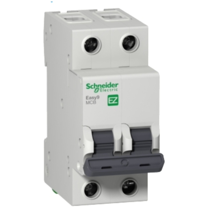 Schneider EZ9F53210 2P 10A 3KA C Curve Breaker Easy9