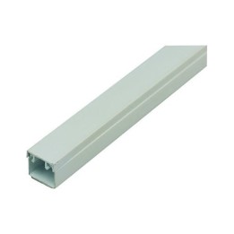 ST-EA05-MIS-004 Trunking Solid 25X25MM White Per 3Mtr Length