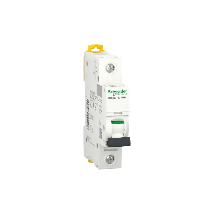 Schneider A9F64140 Acti9 iC60A 1P 40A 6KA C Curve Breaker