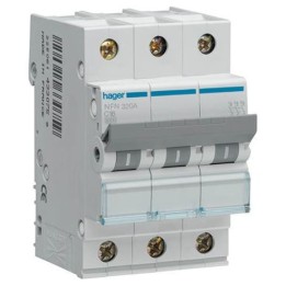 Hager NF310 3P 10A 10KA C Curve Circuit Breaker